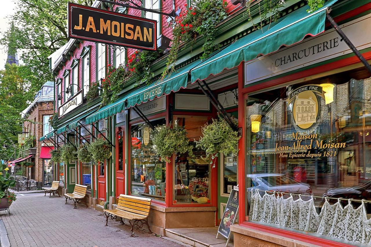 Auberge J.A Moisan Québec Buitenkant foto